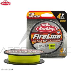 Tresse BERKLEY Fireline ultra 8 fluo green 150m